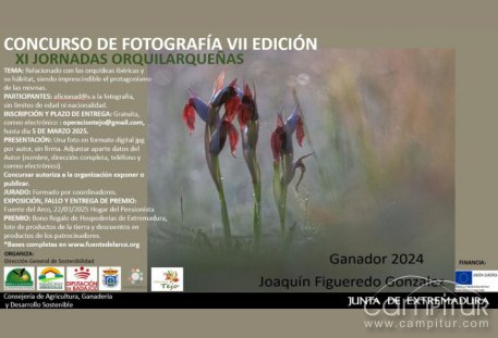 Abierta la convocatoria para el VII Concurso de Fotografía de las XI Jornadas Orquilarqueñas 