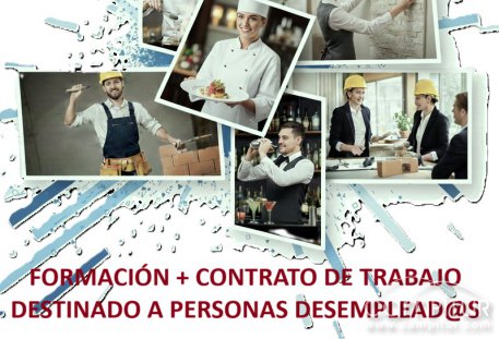 Abierto el plazo de “Pasarela Empresa”: 30 plazas con formación y contrato en hostelería y albañilería